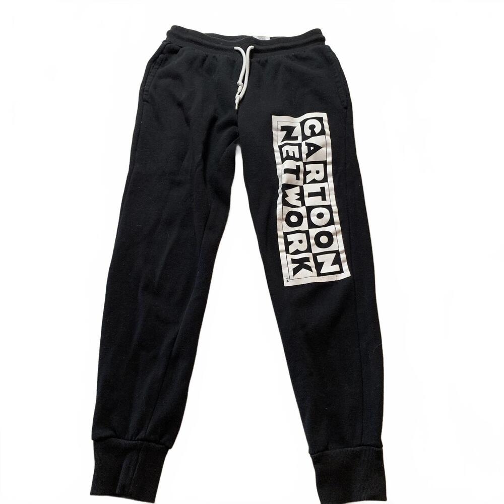Cartoon Network Black Jogger Sweatpants XS